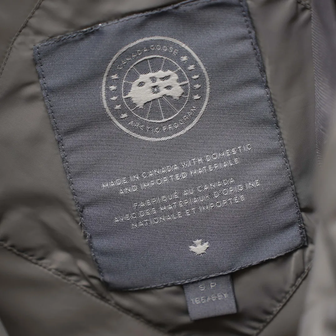 P1100 CANADA GOOSE丨Canada Goose 4829 Rhoda series hooded down jacket Color: Stone Gray Size: XS-L
